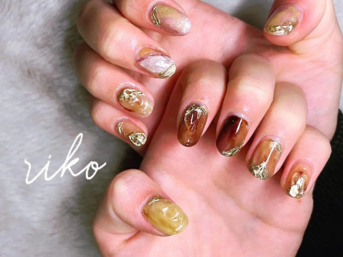 ネイル ハンドネイル riko nailのネイルデザイン