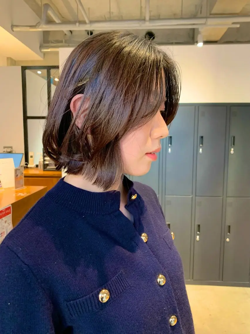 🌱人気menu🌱カット+地毛風透明感カラー+韓国式ウォータートリートメントの写真