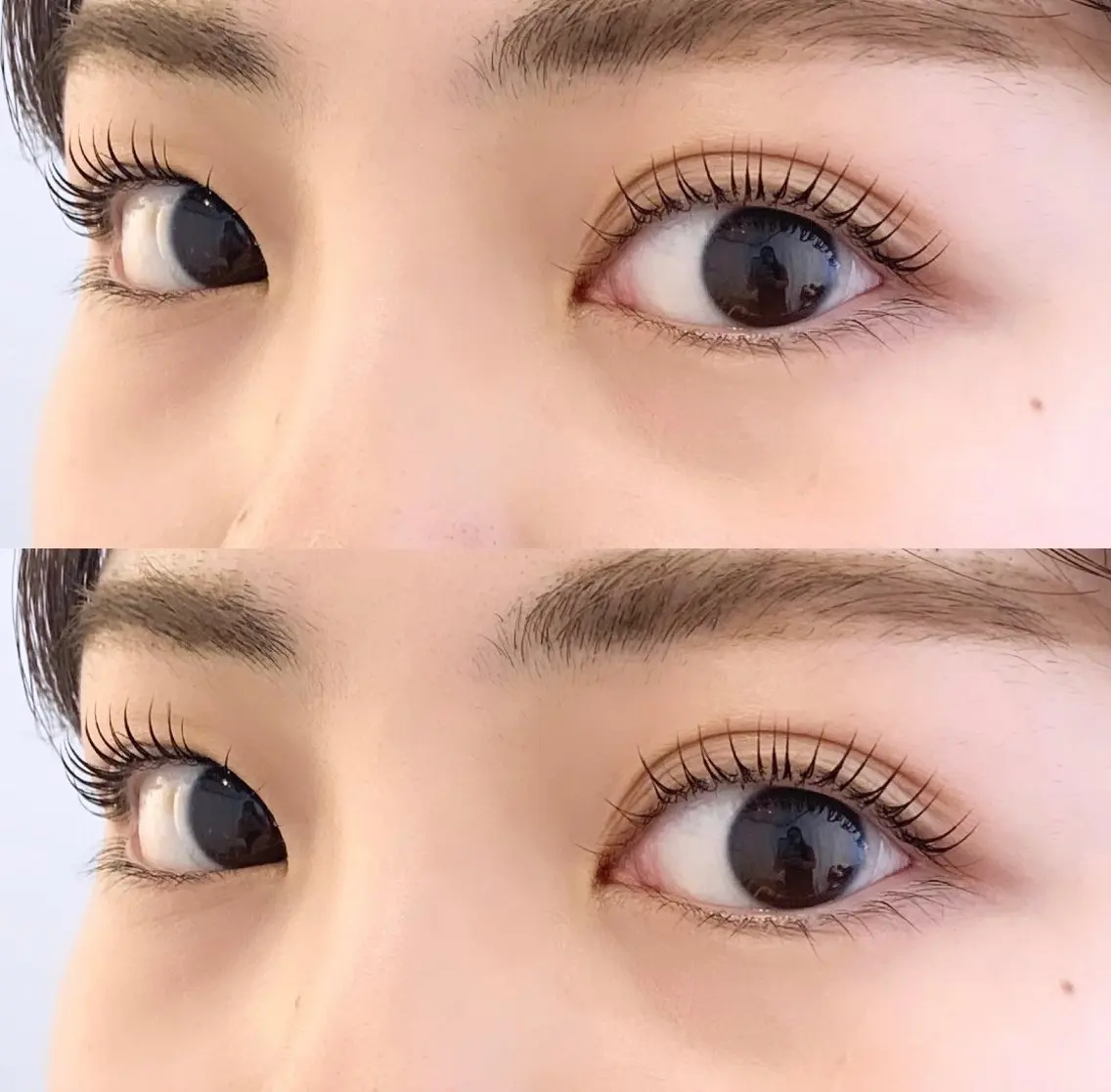 マツエク・マツパ パリジェンヌラッシュリフト 一重×まつ毛パーマ BELME AYANOのマツエク・マツパデザイン