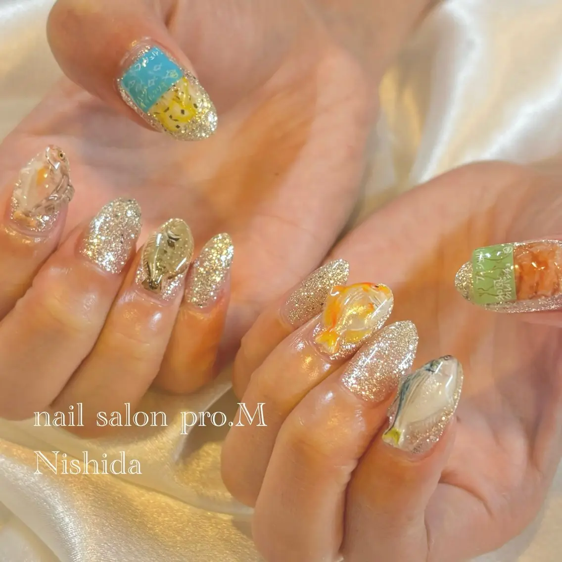 ネイル ハンドネイル pro.M ☆Kinukaのネイルデザイン