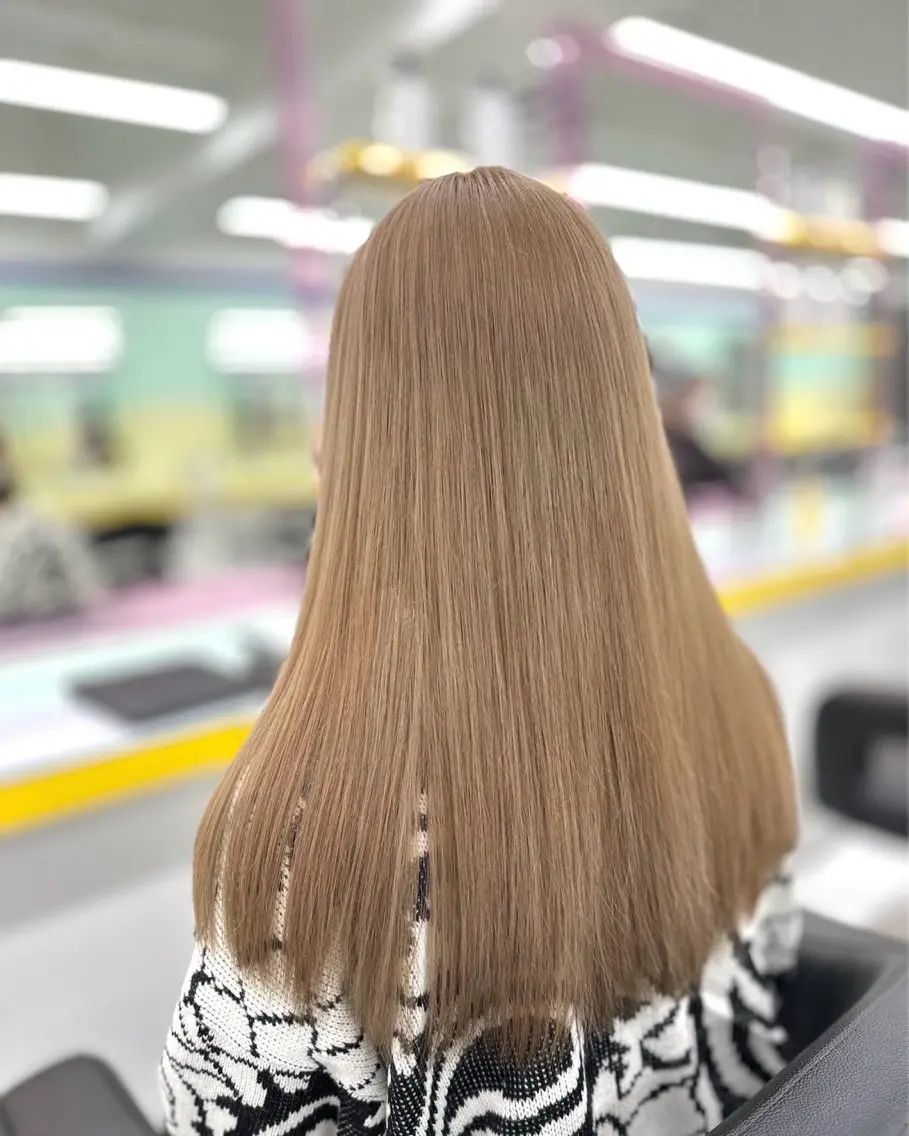 ロング カラー ヘアアレンジ ヘアカラー トリートメント ヘアセット 🧸ミルクティー特化 🧸MASAKIのヘアスタイル