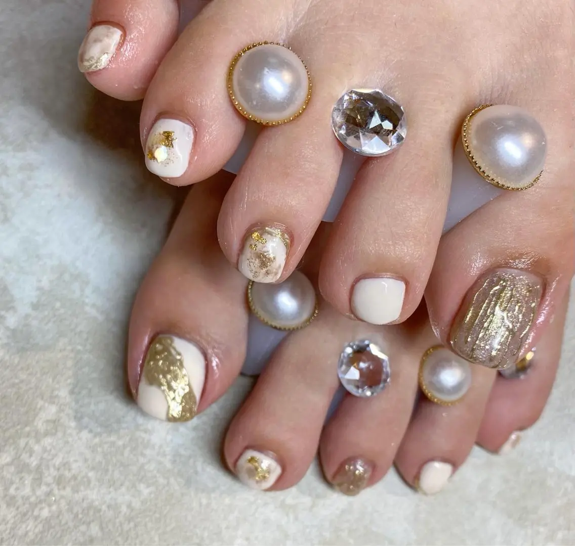 ネイル フットネイル タカハシ ☆パラジェルのネイルデザイン