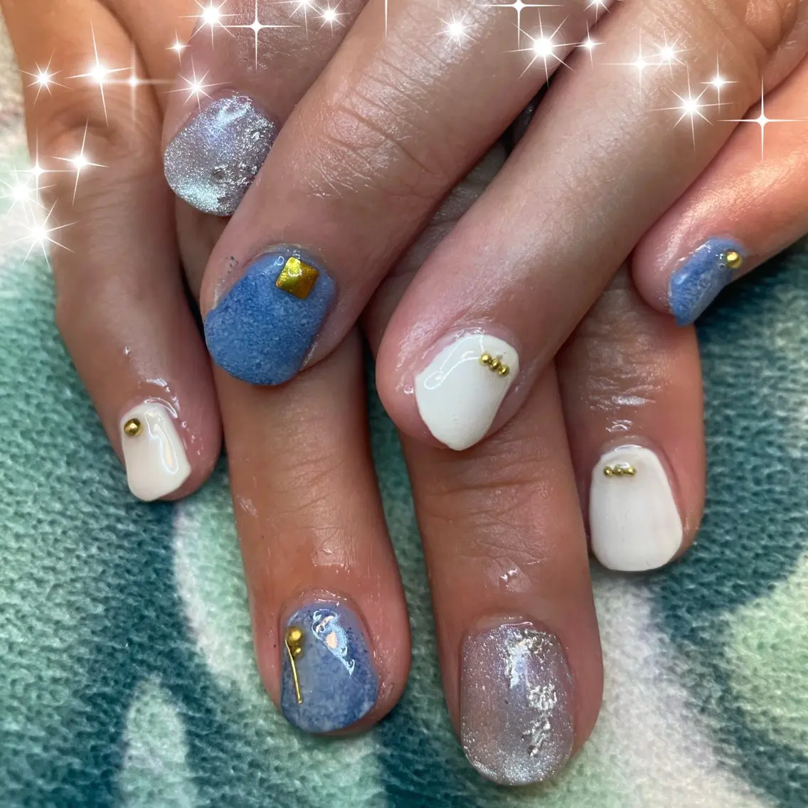 ネイル マグネットネイル マットネイル NAIL★M 真紀のネイルデザイン