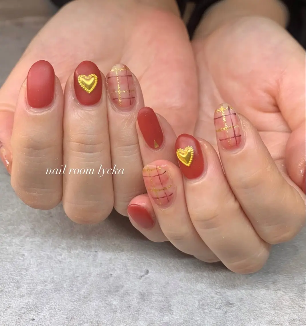 ネイル ネイルルームリッカ 𝐦𝐚𝐲𝐮のネイルデザイン