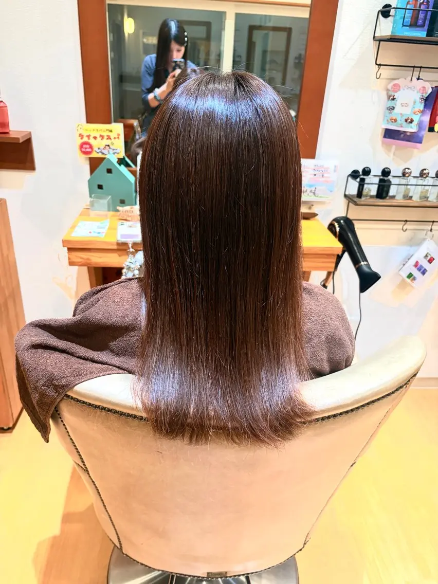 ロング ヘアカラー 中島 萌 ／moe.firstのヘアスタイル