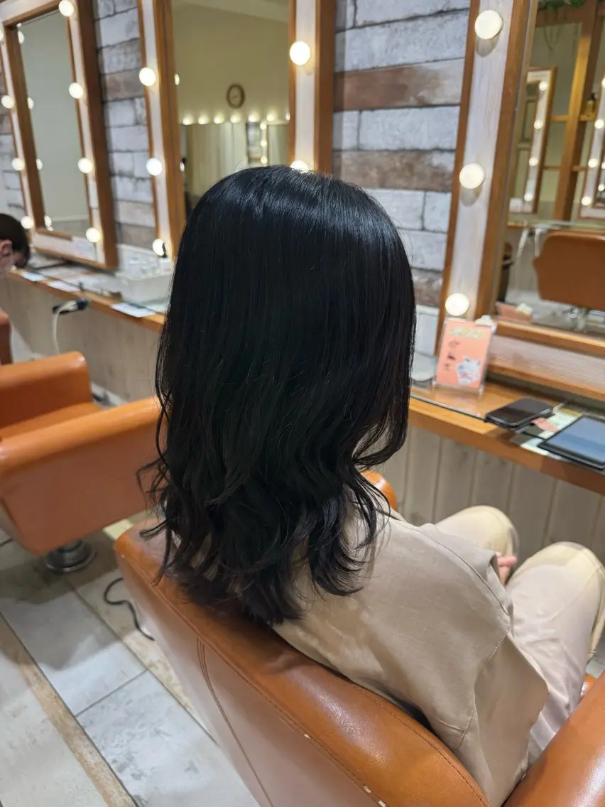 セミロング 栗原加奈🍏 モデル募集のヘアスタイル