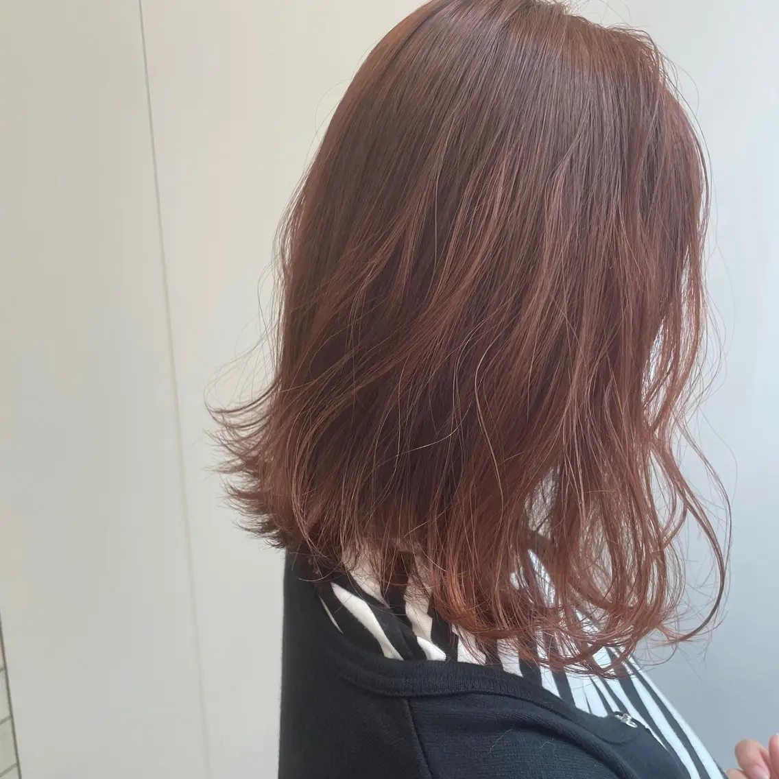 ミディアム カラー sunny side 大名　りょう👸🏼のヘアスタイル