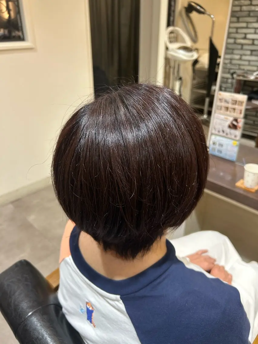 ショート カラー hirano harukaのヘアスタイル