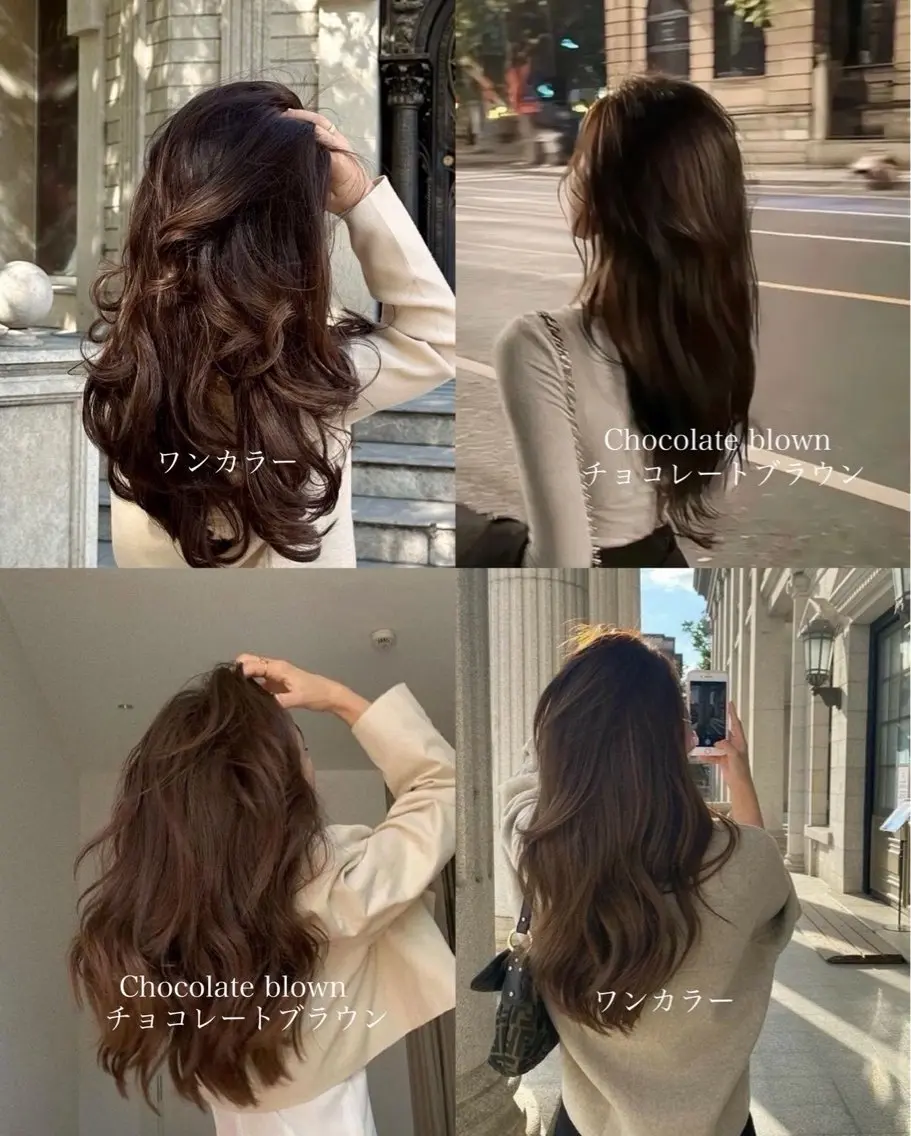 カラー ブラウンカラー 入佐 美聡のヘアスタイル