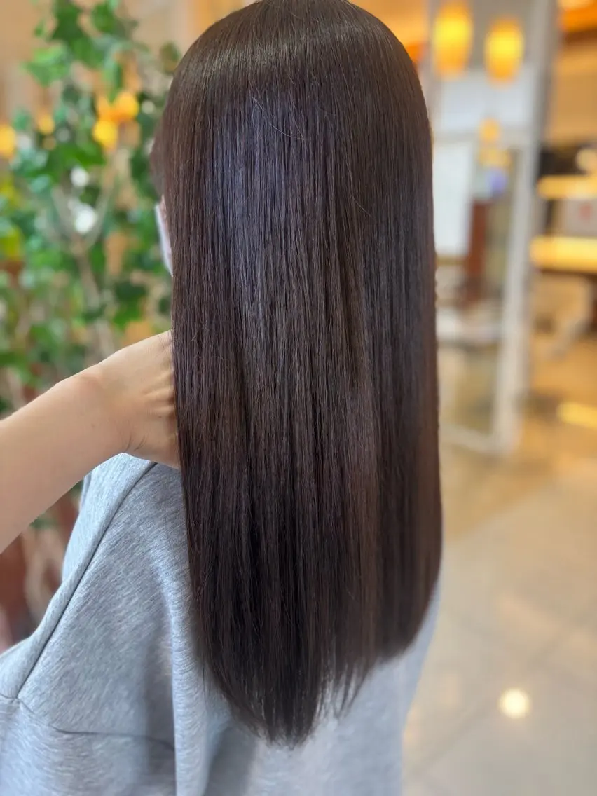 カラー 髪質改善 ヘアカラー トリートメント 💖改善カラー 板倉百花💖のヘアスタイル