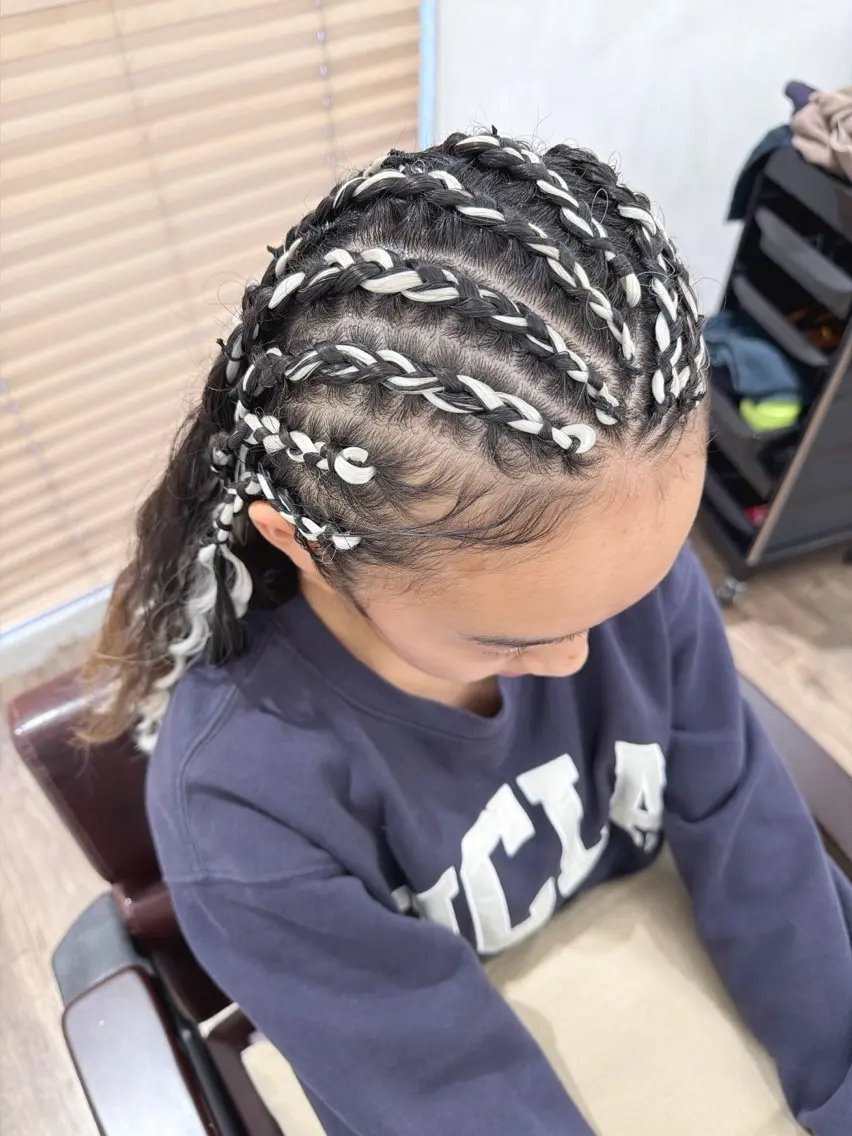 ロング ヘアアレンジ ハイライト⭐️上野 高広のヘアスタイル