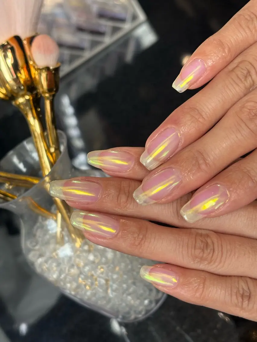 １月13日10時限定！オフなしミラーネイルモデルさん募集！の写真