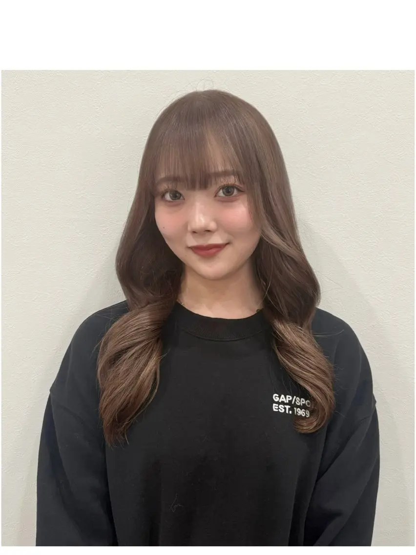 ロング カラー ブラウンカラー モカブラウン 暖色カラー・メンズ 🫧Harukaのヘアスタイル