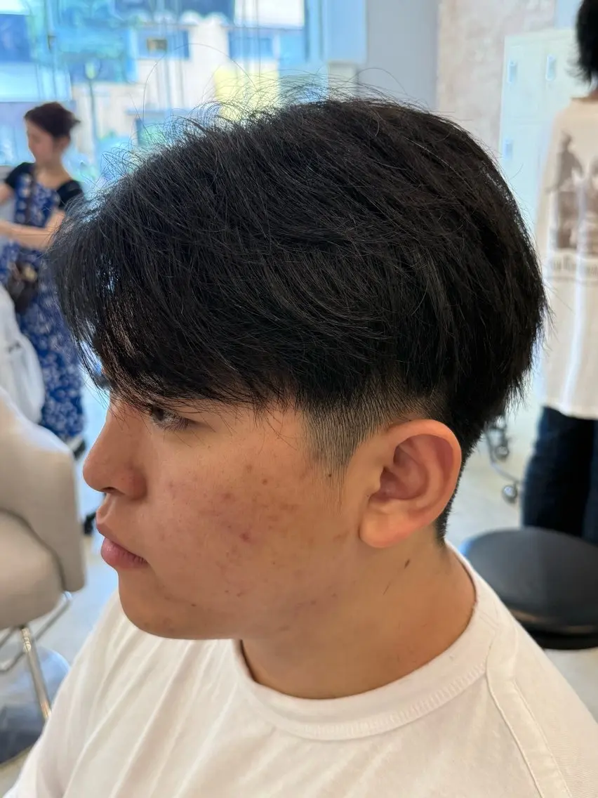 ショート メンズ カット Eclat RIRIのマツエク・マツパデザイン
