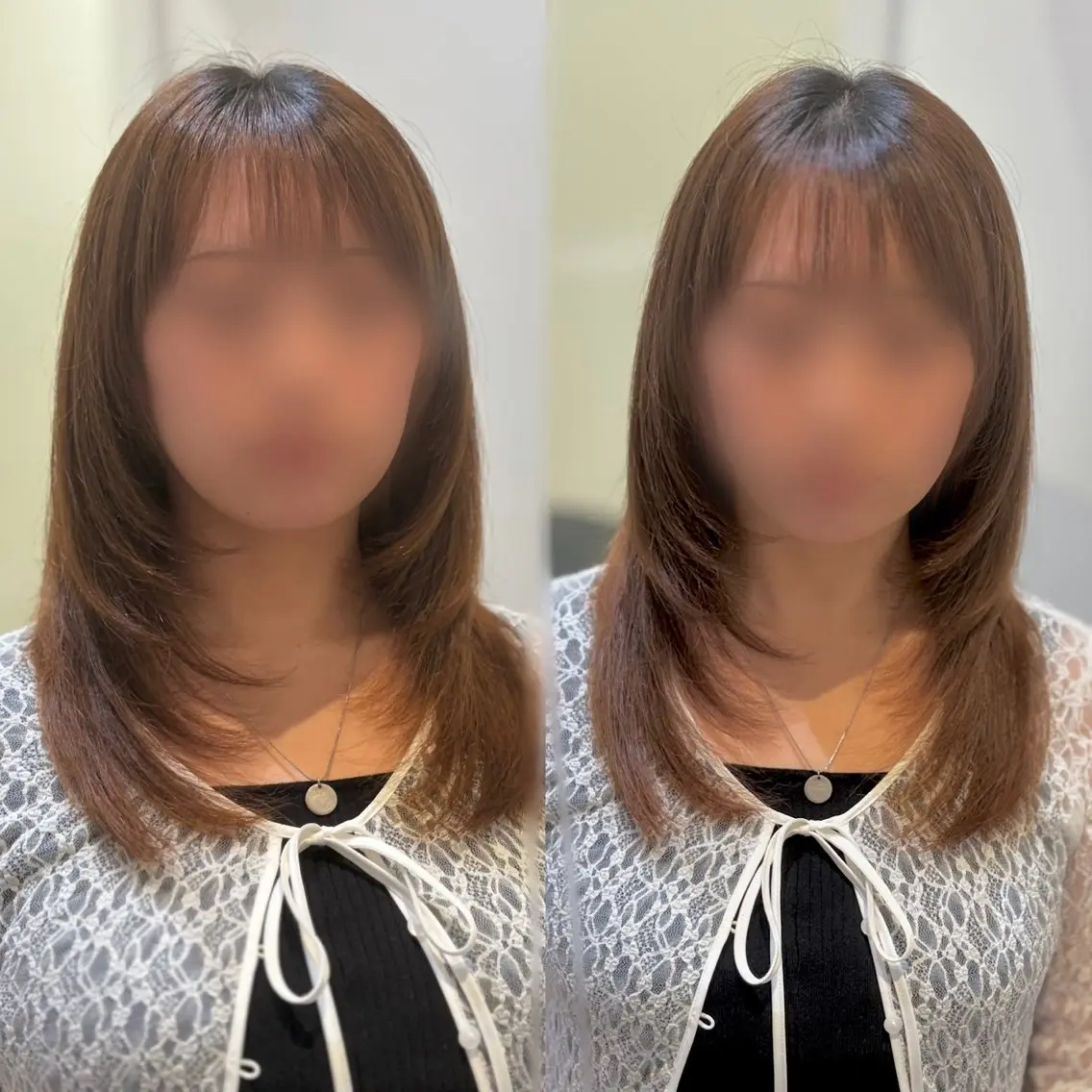 セミロング レイヤーカット Eleanor枚方店 /梅木雄治のヘアスタイル