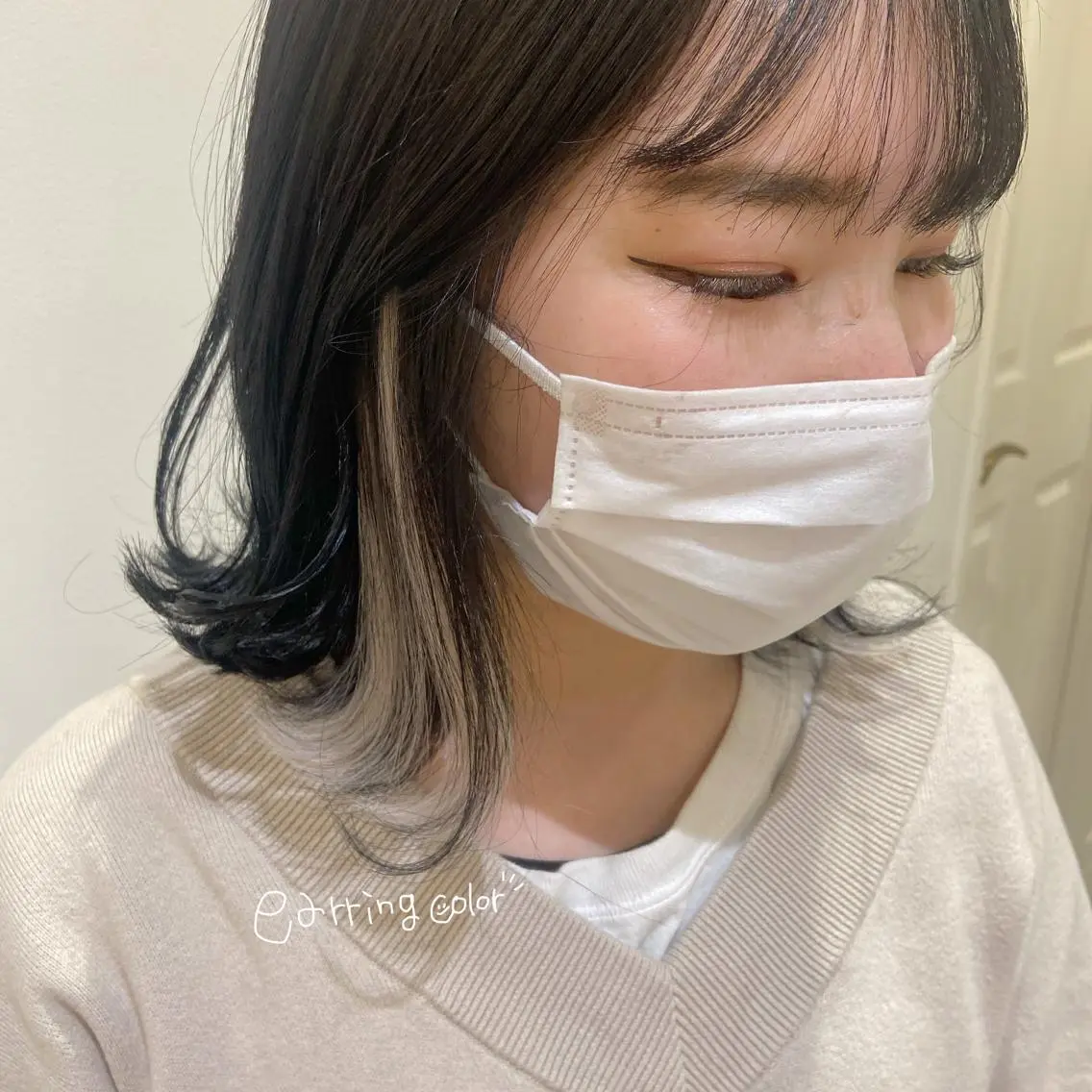 ミディアム カラー 🌼透け感カラー 🌼Rinaのヘアスタイル