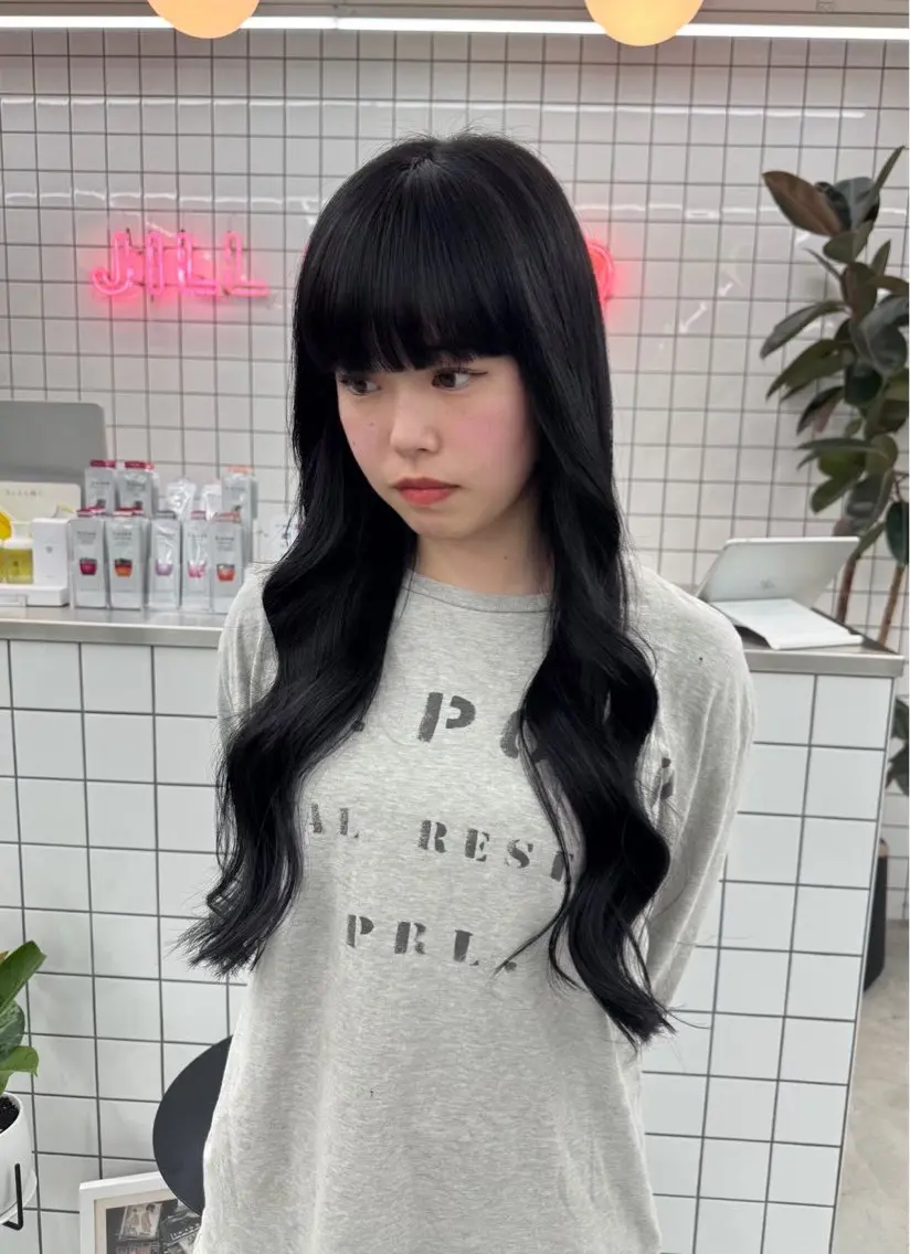 ロング カラー こうが JILLSTUDIOのヘアスタイル