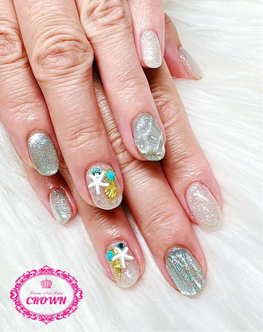 ネイル CROWN プライベートサロンのネイルデザイン