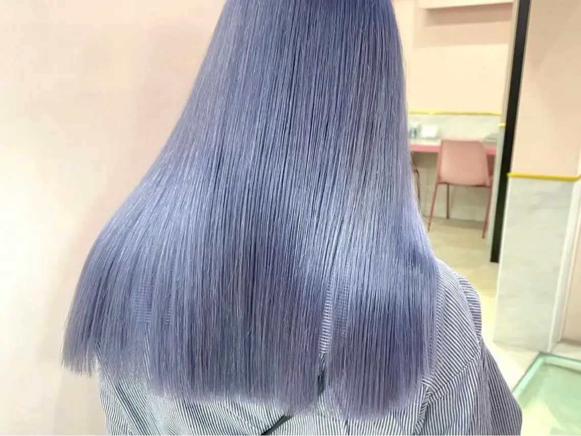 カラー ⭐️ブリーチ⭐️ ミコ🖤のヘアスタイル