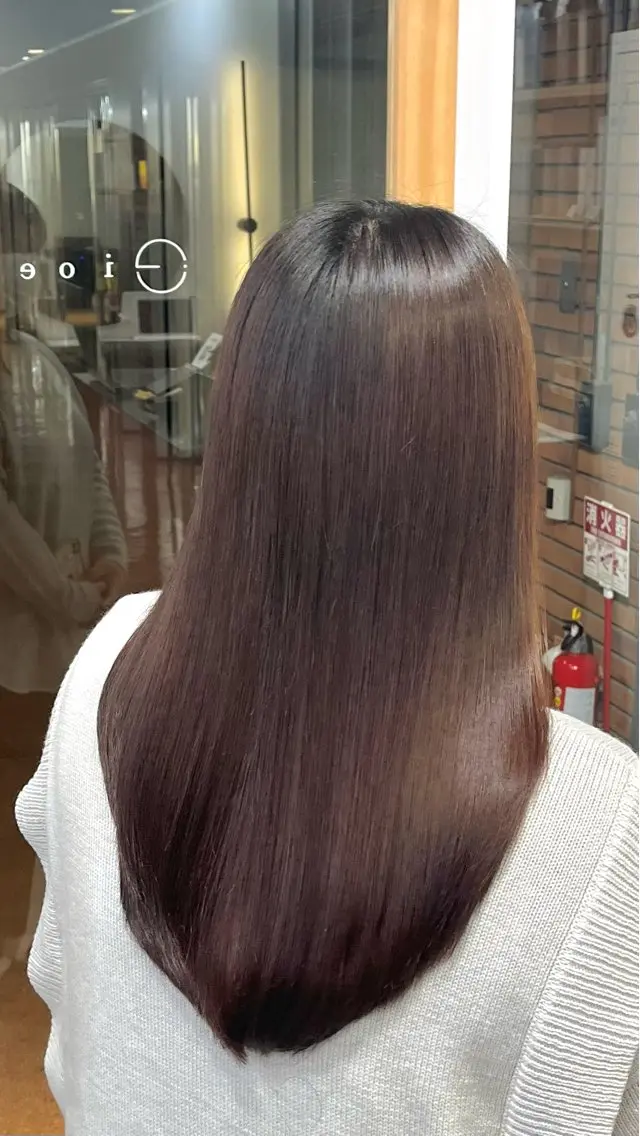 ロング 冨田 悠稀/ 髪質改善カラー🫧のヘアスタイル