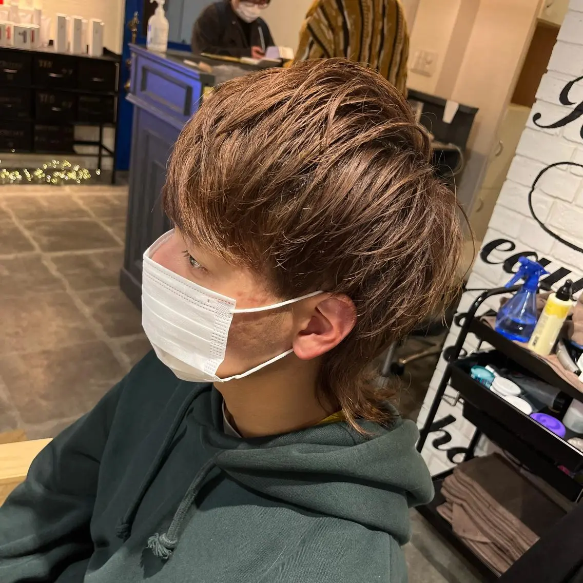ミディアム メンズ カット 🫟メンズスタイル 特化型マナ🫟のヘアスタイル
