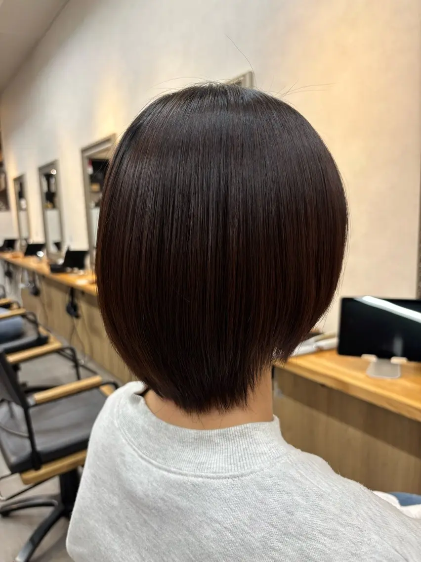 ショート カット ヘアカラー さくら/表参道/ボブ /ミディアムのヘアスタイル