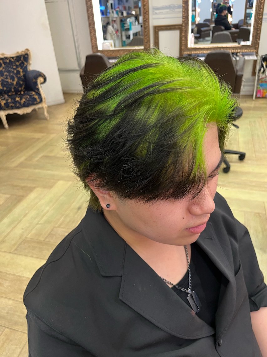 カラー デザインカラー ヘアカラー トリートメント ブリーチカラー募集 合澤のヘアスタイル