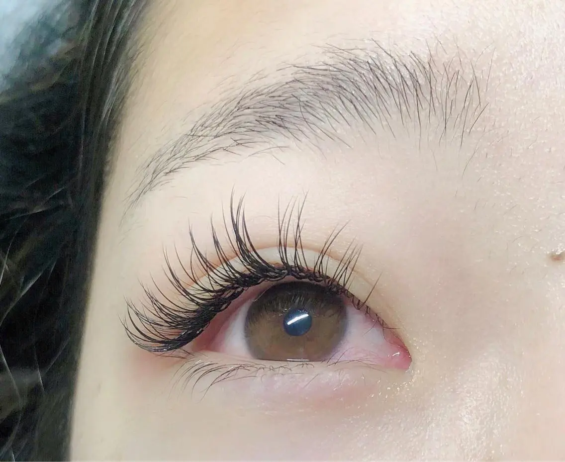 ミディアム カラー パーマ ヘアアレンジ キッズ マツエク・マツパ eyelash yuki 六地蔵のマツエク・マツパデザイン