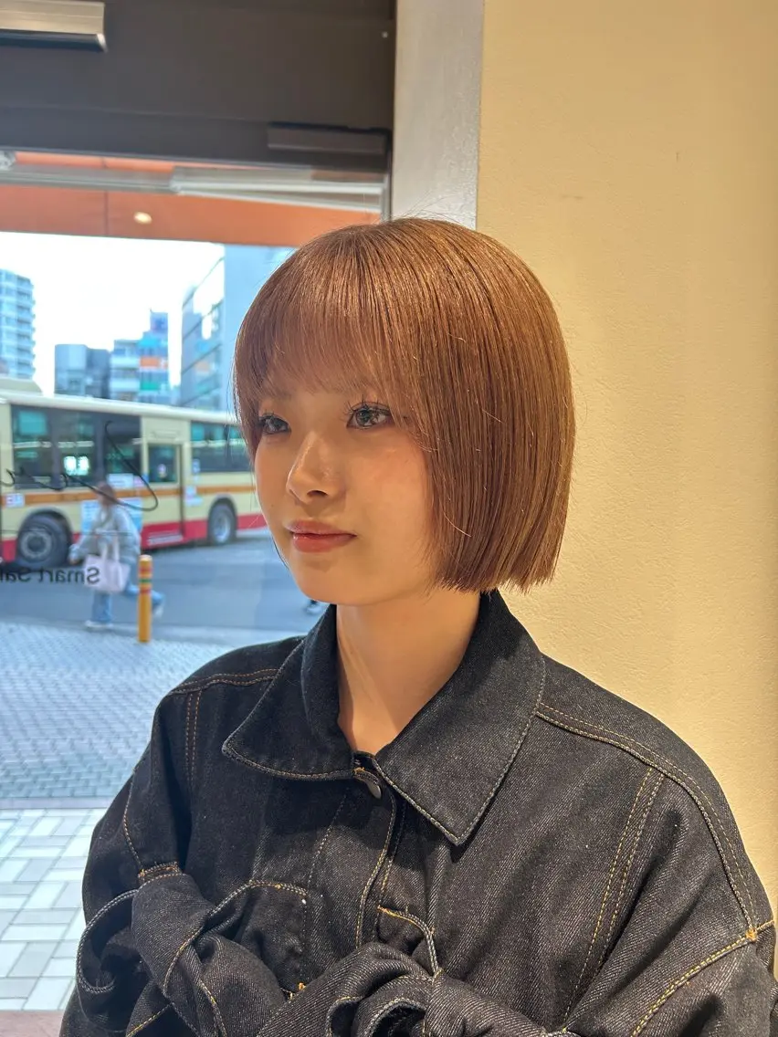 ショート カラー カット ヘアカラー トリートメント ハイトーン/エクステ /🎀YUINA🎀のヘアスタイル