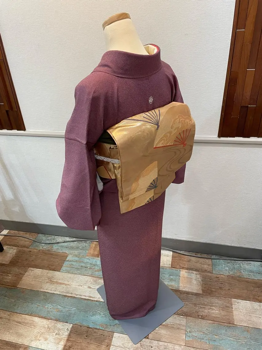 訪問着着付け＆ヘアセット✨着物から小物類すべてお持ち込みの方に限ります。帯はお太鼓になりますの写真