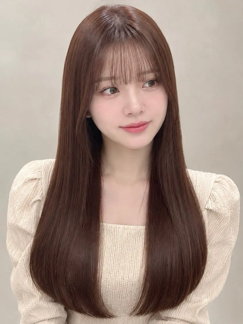 ロング カラー 透明感カラー ヘアカラー トリートメント 透明感カラー💎 アレンジ🩰Rimiのヘアスタイル