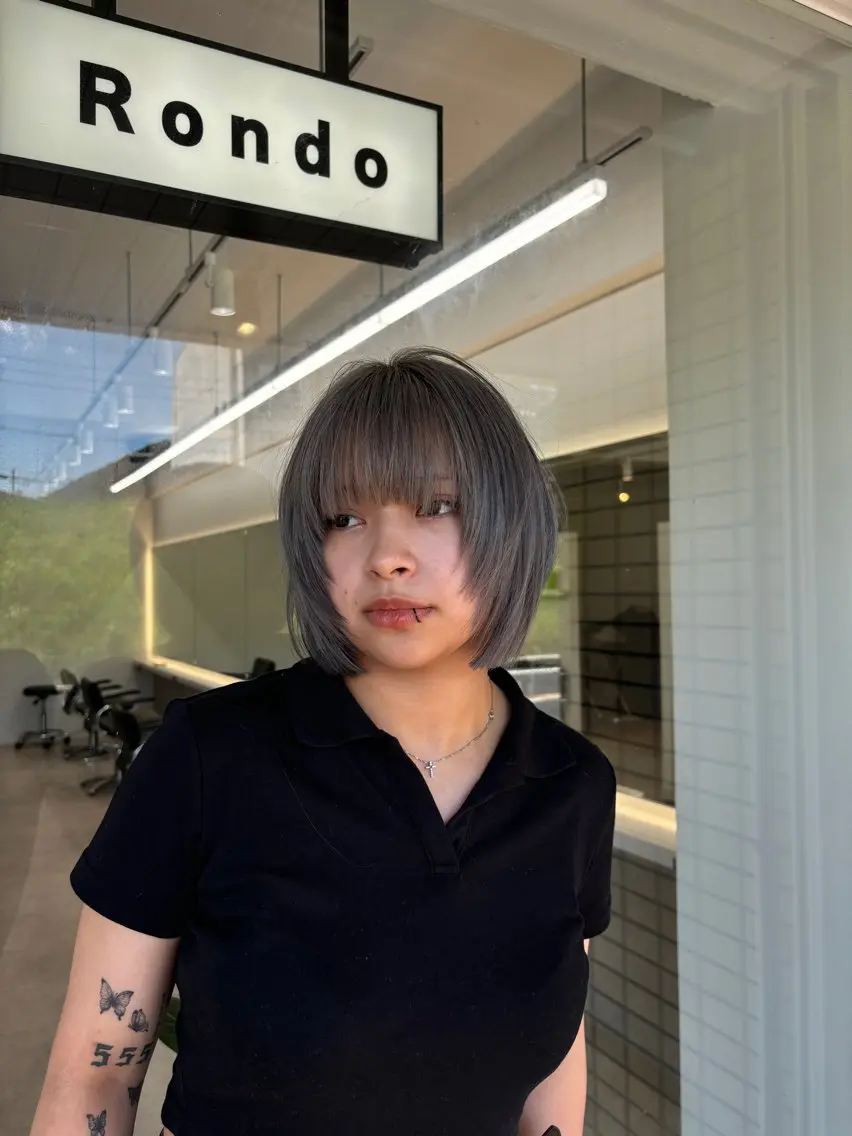 ショート カラー カット Rondo岐阜公式/ 岐阜No.1髪質改善のヘアスタイル