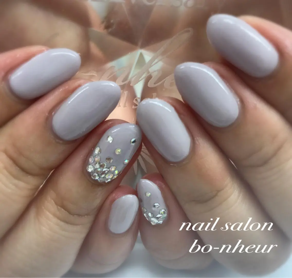 ネイル シンプルネイル bo-nheur ボ・ヌールのネイルデザイン