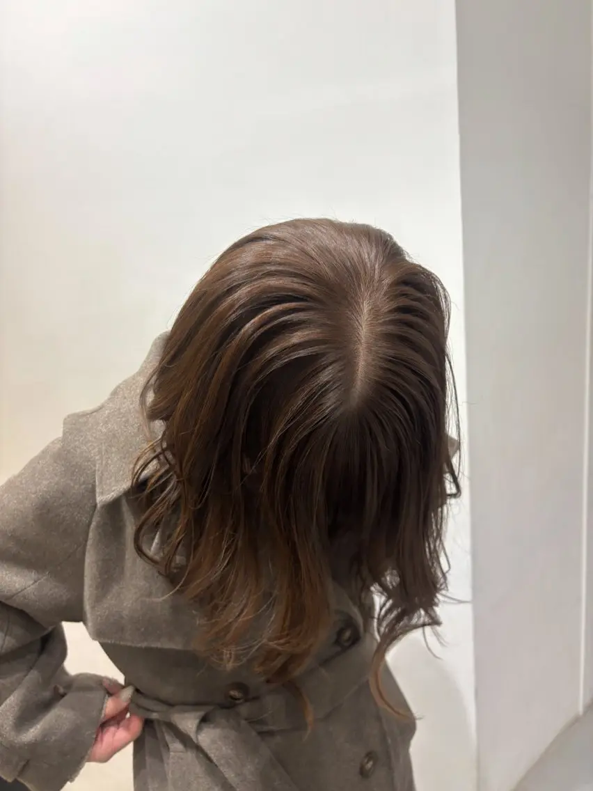 ロング カラー ヘアカラー トリートメント Misaki 🍒のヘアスタイル