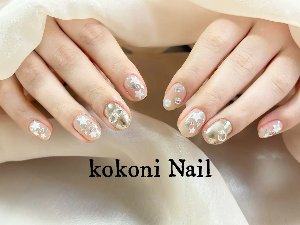 ネイル ハンドネイル ハンドケア 小雨 Nail Studio・168のネイルデザイン