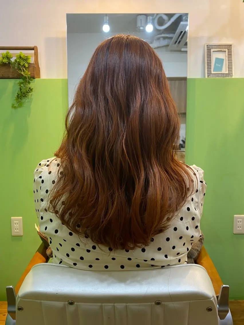 ロング カラー 【エシカル】 HOSOMIのヘアスタイル
