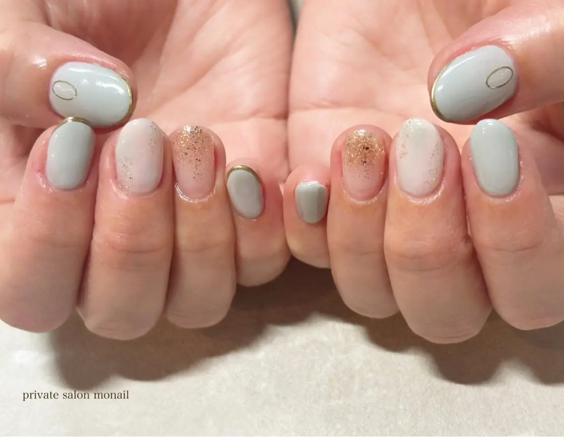 ネイル ハンドネイル nail salon monailのネイルデザイン