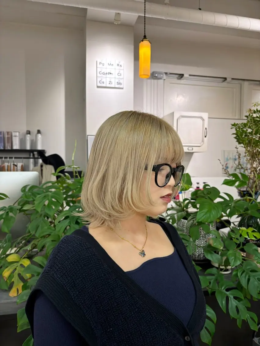 ショート カラー ヘアカラー ooitヨシダ ミナミのヘアスタイル