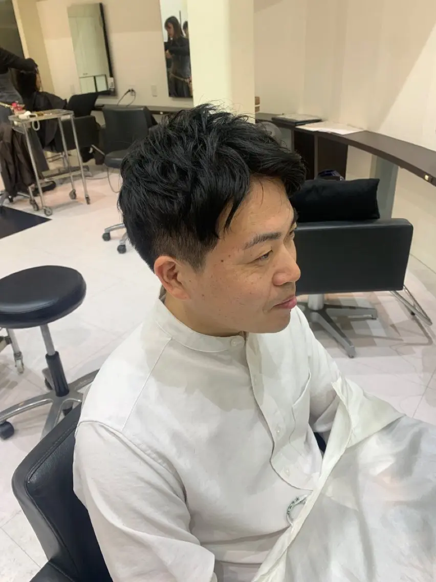 メンズ 本丸 楓香のヘアスタイル