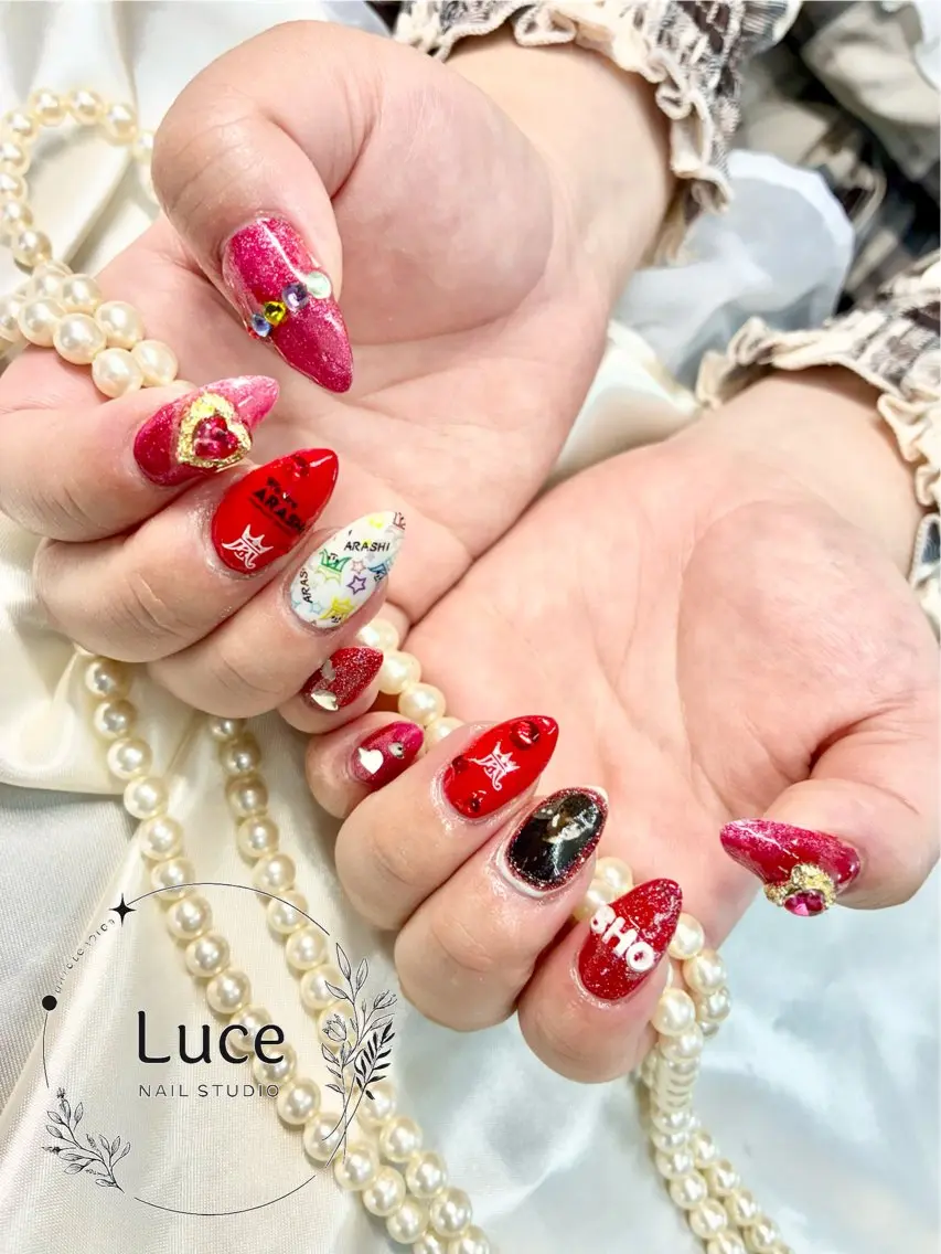 ネイル 持ち込み NAIL Luceのネイルデザイン