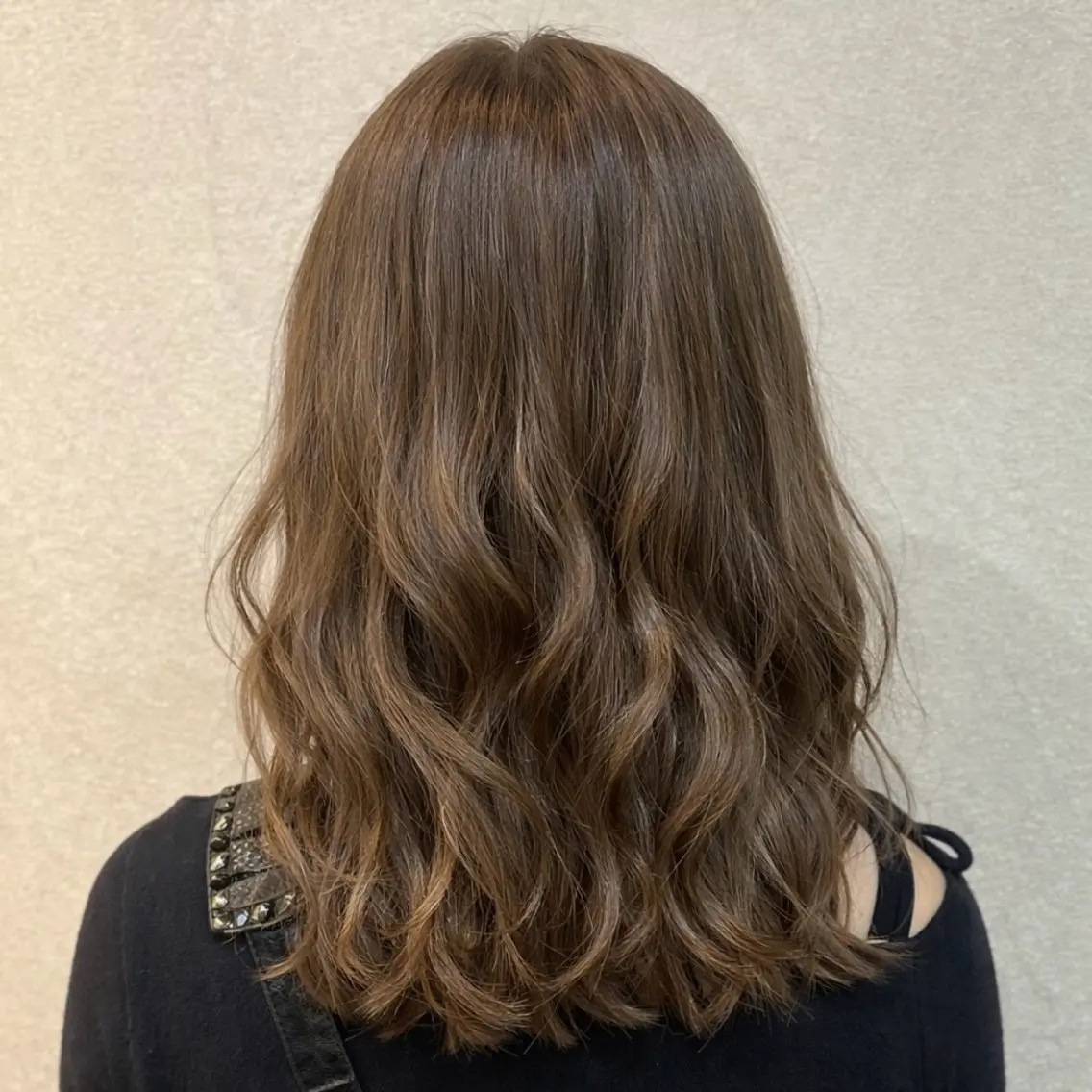セミロング ヘアカラー 髪質改善 /矢澤涼夏のヘアスタイル