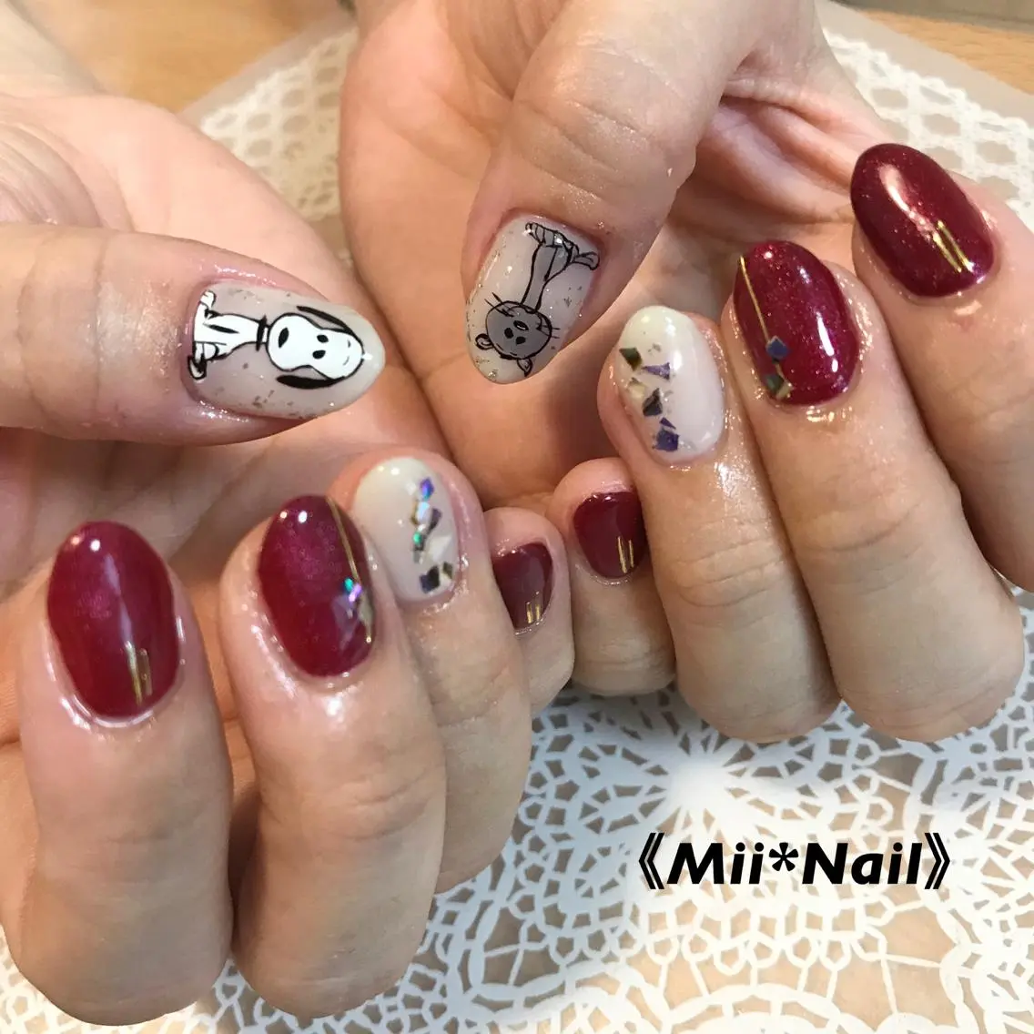 ネイル ハンドネイル ハンドケア MII*NAIL／ 美フォルムsalonのネイルデザイン
