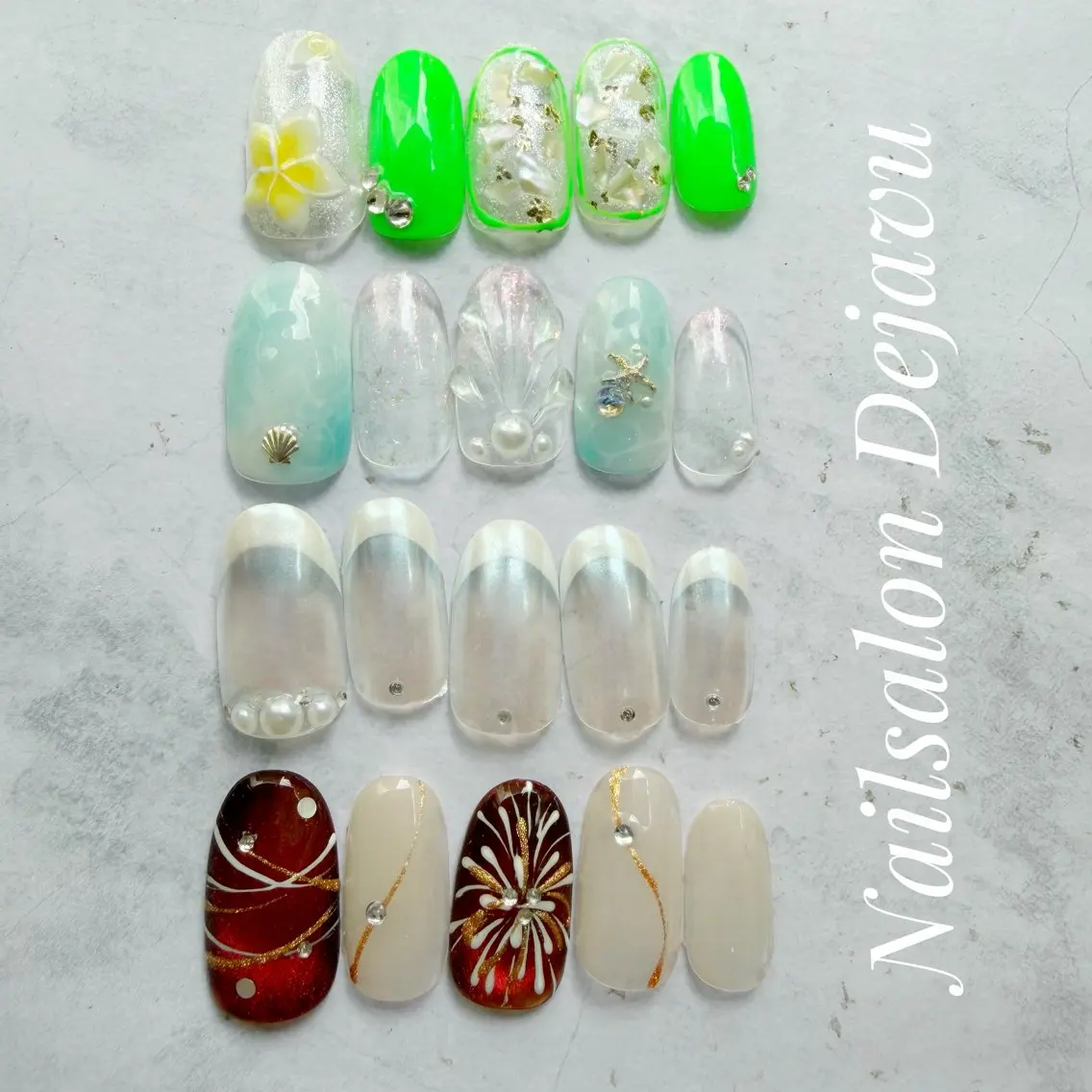 ネイル ハンドネイル Nail salon Dejavu 🌿のネイルデザイン