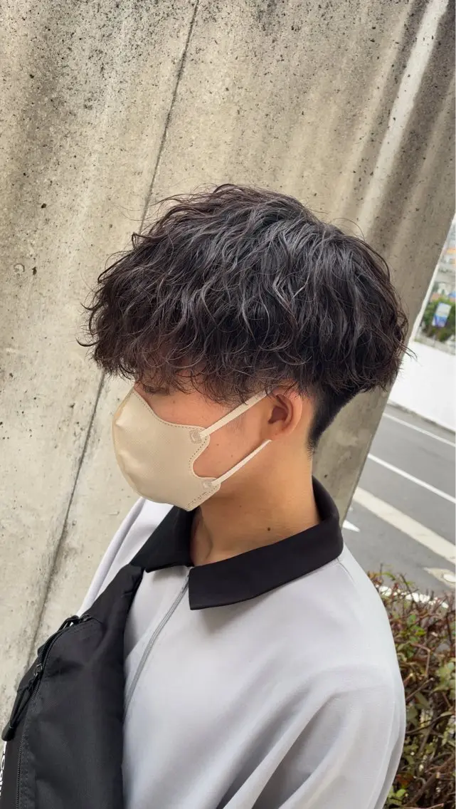 【新生活応援☆】第一印象UP！メンズカット＋ニュアンスパーマ¥12320→¥11000の写真