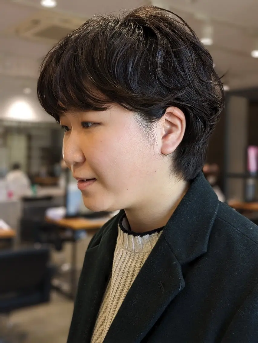 ショート ショートヘア カット パーマ トリートメント ASANO   SHOUMAのヘアスタイル