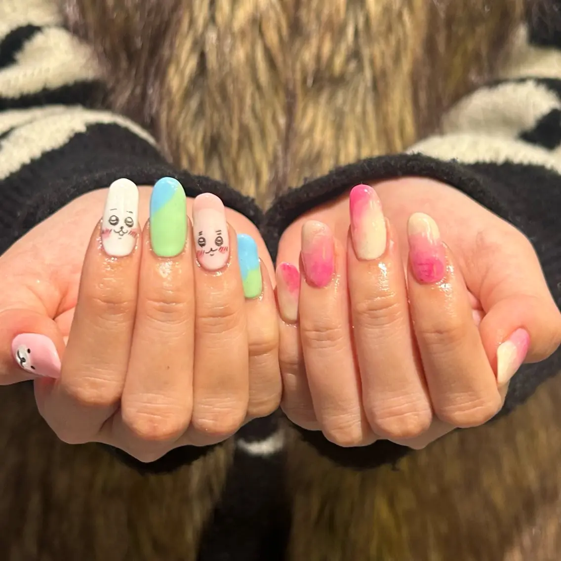 ネイル ハンドネイル ハンドケア 個性派ネイル シノのネイルデザイン