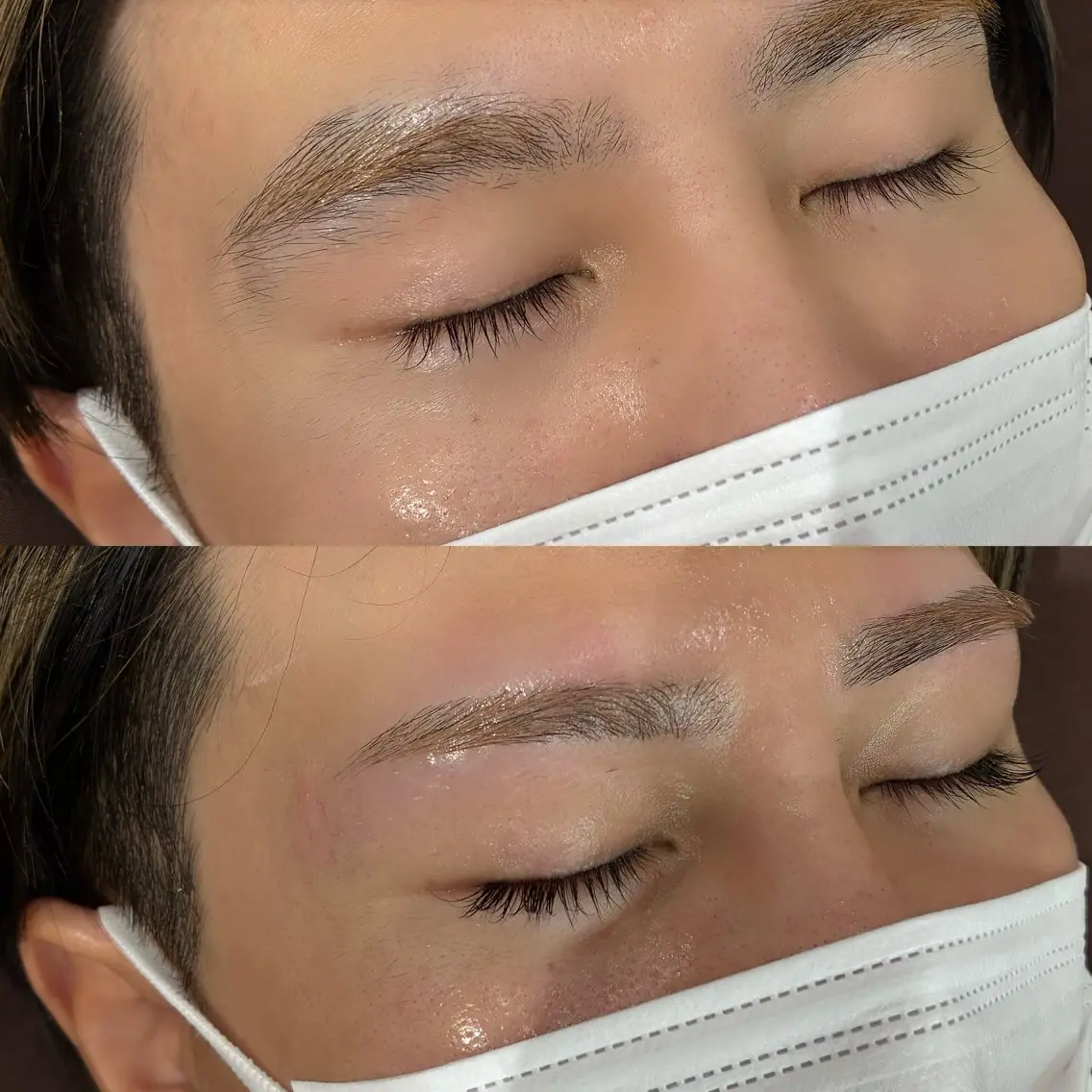 メンズ アイブロウ ワックス脱毛 眉カット その他(アイブロウ) Na0 .en ornerのマツエク・マツパデザイン