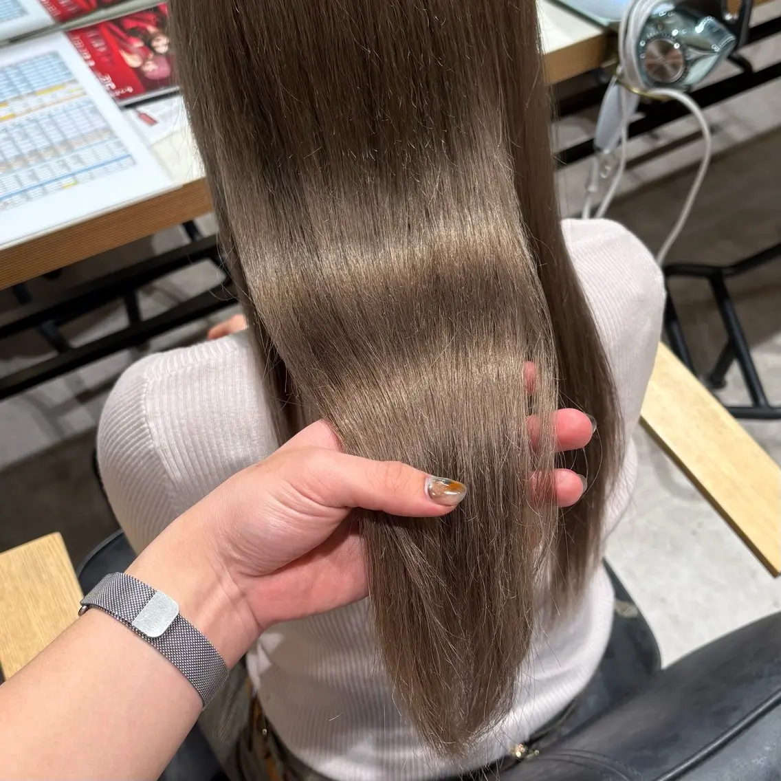 ロング カラー ブリーチ 透明感カラー ダブルカラー ヘアカラー しょう / 透明感カラー🍃のヘアスタイル