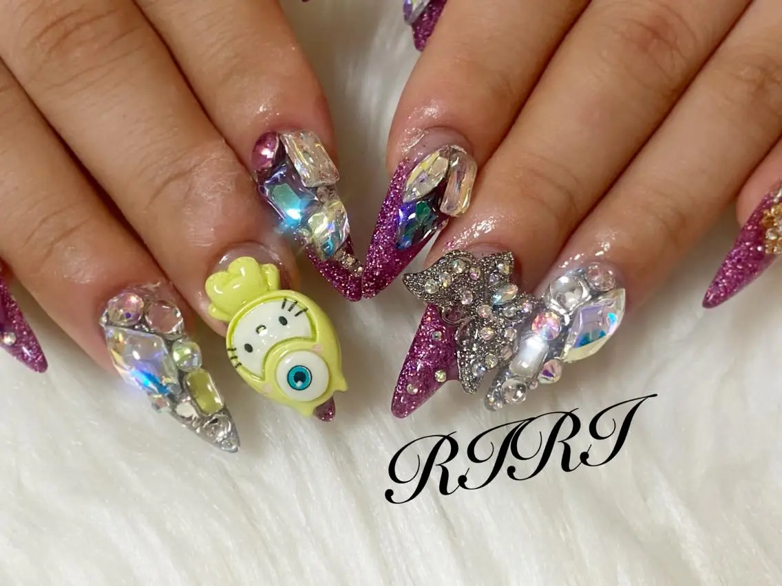 ネイル riri オーナーのネイルデザイン