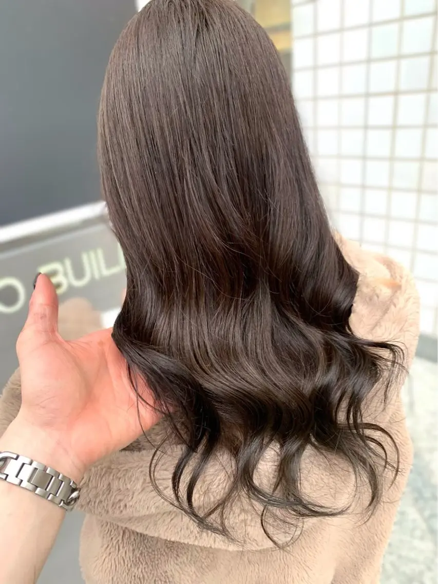ロング カラー ヘアカラー parvemix平野 真央🎀💞のヘアスタイル